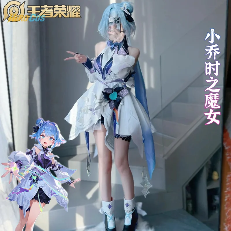 Костюм для косплея Honor of Kings Xiaoqiao, платье ведьмы, вечерние костюмы в стиле аниме для ролевых игр, наряды на Хэллоуин для женщин, 2024, новый дизайн
Костюм для косплея Honor of Kings Xiaoqiao, платье ведьмы, вечерние костюмы в стиле аниме для ролевых игр, наряды на Хэллоуин для женщин, 2024, новый дизайн