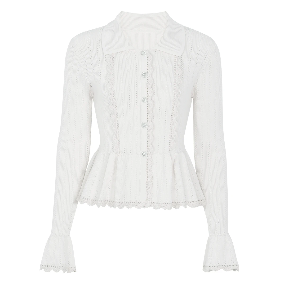 26154 High Quality Spring And Autumn New Style Fashion Knitted Heavy Industry Lace Collar Long Sleeve Top Cardigan Coat
26154 High Quality Spring And Autumn New Style Fashion Knitted Heavy Industry Lace Collar Long Sleeve Top Cardigan Coat