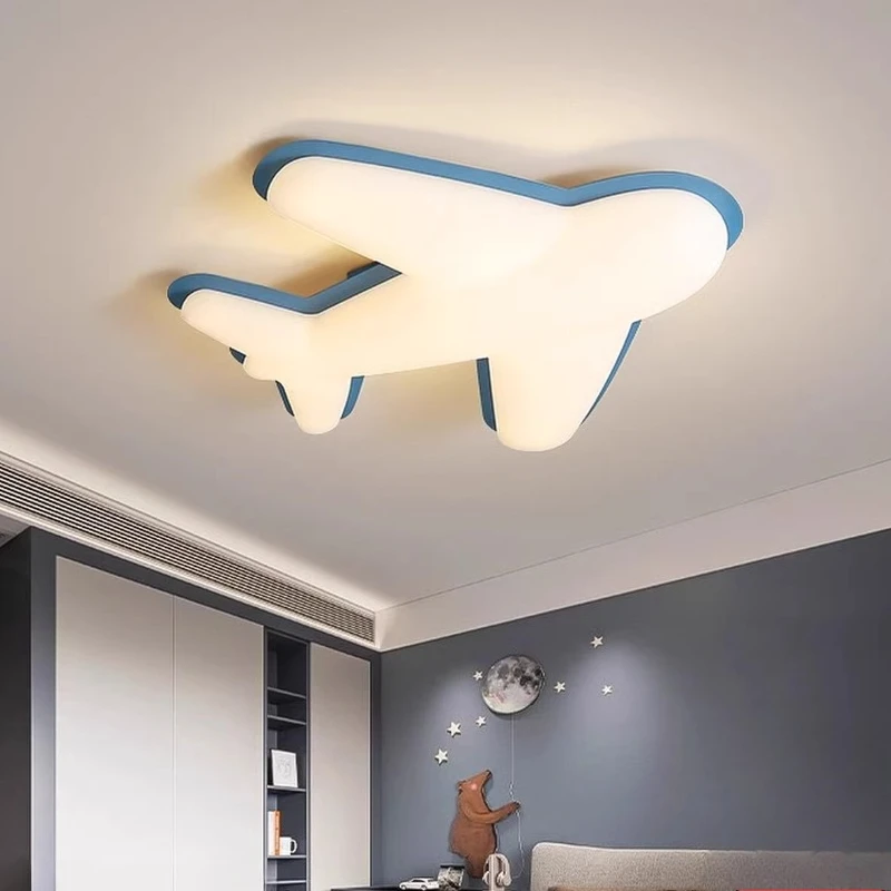 Modern Cartoon Airplane LED Ceiling Lamp Children's Room Bedroom Study Restaurant Eye Protection Creative Decor Lighting Fixture
Modern Cartoon Airplane LED Ceiling Lamp Children's Room Bedroom Study Restaurant Eye Protection Creative Decor Lighting Fixture