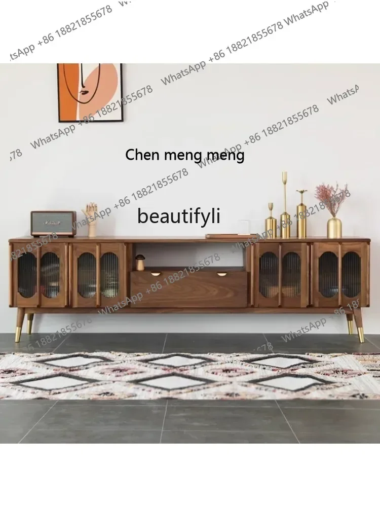 cn8350 LHY Nordic light retroTV cabinet Changhong glass living room combination cabinet Modern light luxury solid wood audio-vis
cn8350 LHY Nordic light retroTV cabinet Changhong glass living room combination cabinet Modern light luxury solid wood audio-vis