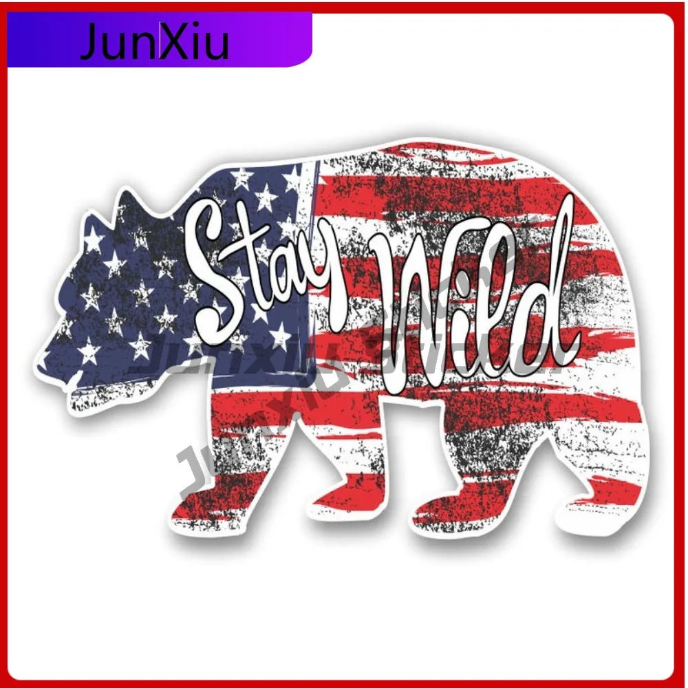 Stay Wild Us Flag Bear Car Vinyl Sticker Bumper Occlusion Scratch Decal Accessories For Auto Cars Trucks Windshield Windows Suv
Stay Wild Us Flag Bear Car Vinyl Sticker Bumper Occlusion Scratch Decal Accessories For Auto Cars Trucks Windshield Windows Suv
