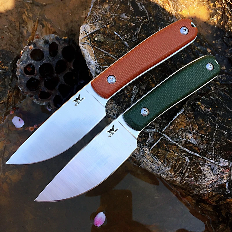 Watchman Knife WF205 Fixed Blade Knives Hunting Fishing Sheath Knives 14C28N Blade
Watchman Knife WF205 Fixed Blade Knives Hunting Fishing Sheath Knives 14C28N Blade