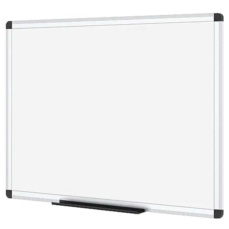 Magnetic Dry Erase Board, 36 Inch, Silver Alumium Frame
Magnetic Dry Erase Board, 36 Inch, Silver Alumium Frame