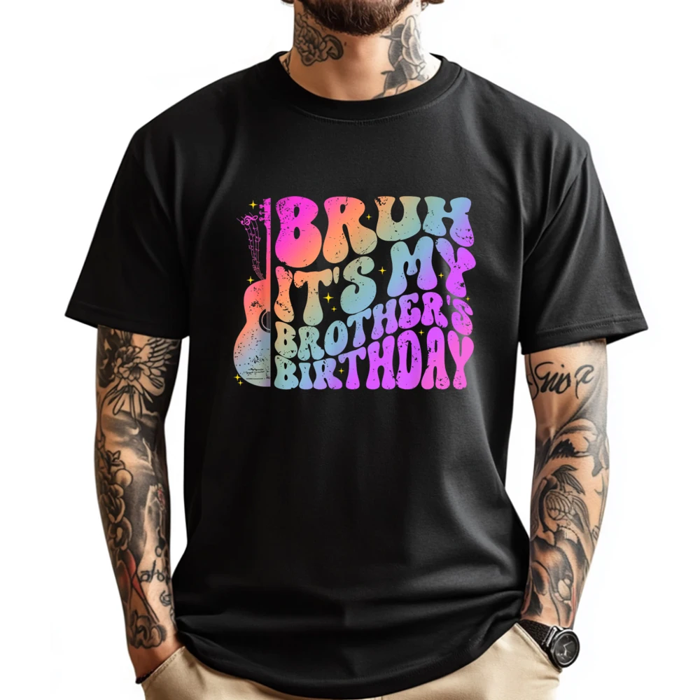 Bruh It My Brother Birthday Bday Sarcastic Sister Mens Clothing Christmas Shirt Cinco de Mayo Graphic Tshirts
Bruh It My Brother Birthday Bday Sarcastic Sister Mens Clothing Christmas Shirt Cinco de Mayo Graphic Tshirts
