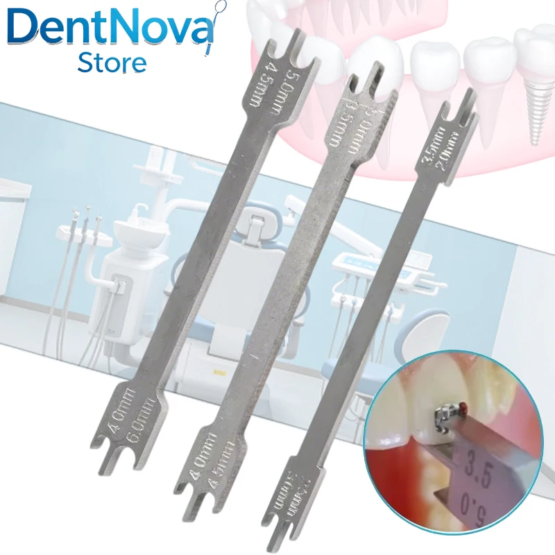 3pcs Dental Bracket Locator 3pcs Orthodontic Gauge Tool Stainless Steel Placement Instrument Dental Lab Supplies
3pcs Dental Bracket Locator 3pcs Orthodontic Gauge Tool Stainless Steel Placement Instrument Dental Lab Supplies