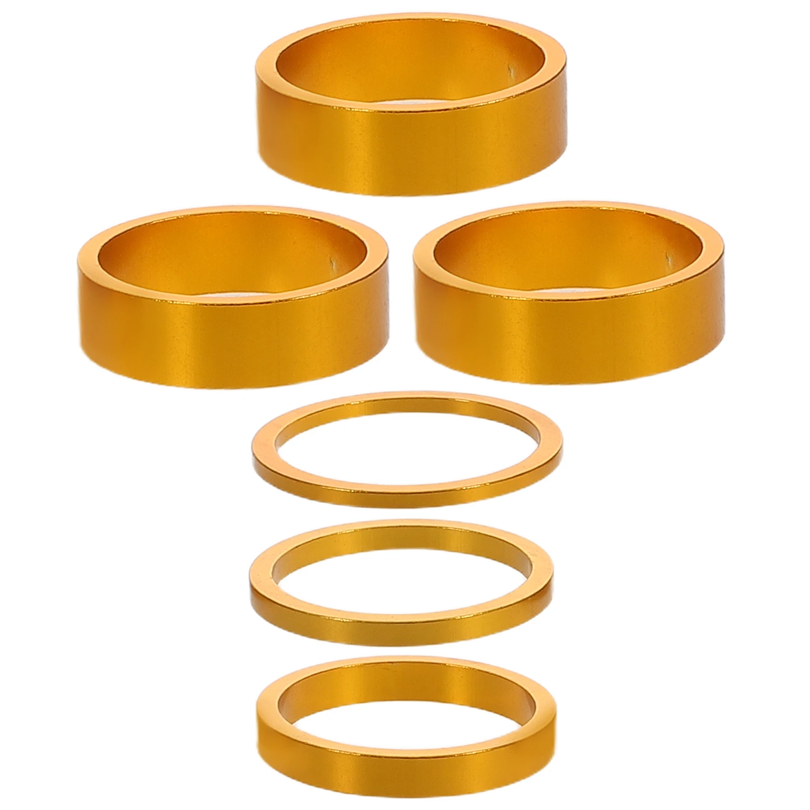 6pcs Bike Headset Spacers Aluminum 10mm 5mm 3mm 2mm Lightweight Durable Handlebar Stem Fork Washer Base Mountain Bike
6pcs Bike Headset Spacers Aluminum 10mm 5mm 3mm 2mm Lightweight Durable Handlebar Stem Fork Washer Base Mountain Bike