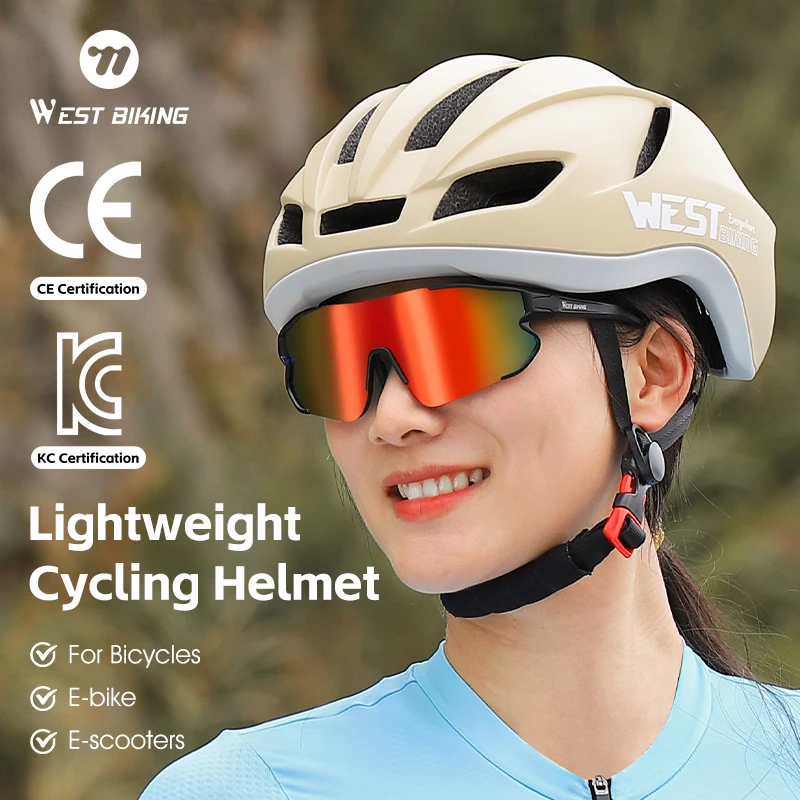 WEST BIKING Cycling Helmet Men Women Bicycle Helmet Intergrally-molded Adjustable MTB Road Safe Hat Bike Helmet KC Verification
WEST BIKING Cycling Helmet Men Women Bicycle Helmet Intergrally-molded Adjustable MTB Road Safe Hat Bike Helmet KC Verification