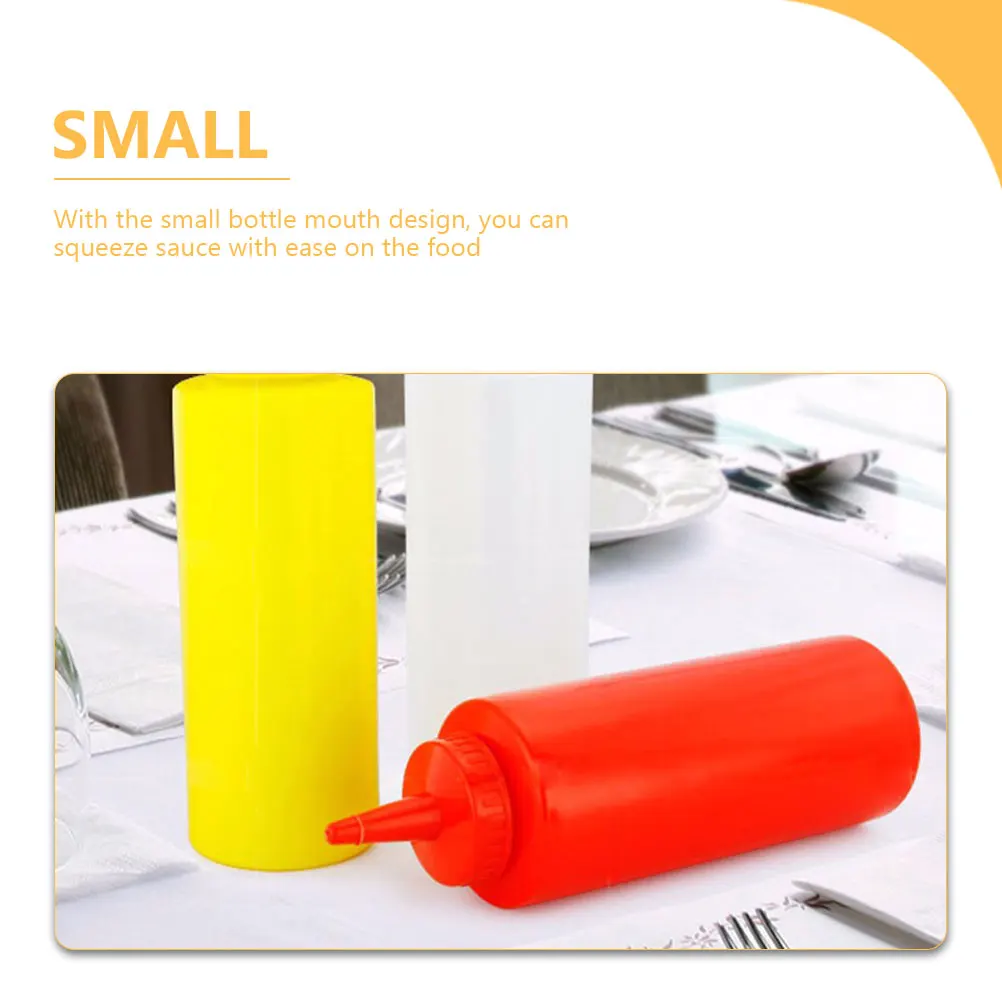 3pcs Plastic Squeeze Bottles Ketchup Sauce Dispenser Condiment Container For Kitchen Salad Mustard Jam Easy Squeeze
3pcs Plastic Squeeze Bottles Ketchup Sauce Dispenser Condiment Container For Kitchen Salad Mustard Jam Easy Squeeze