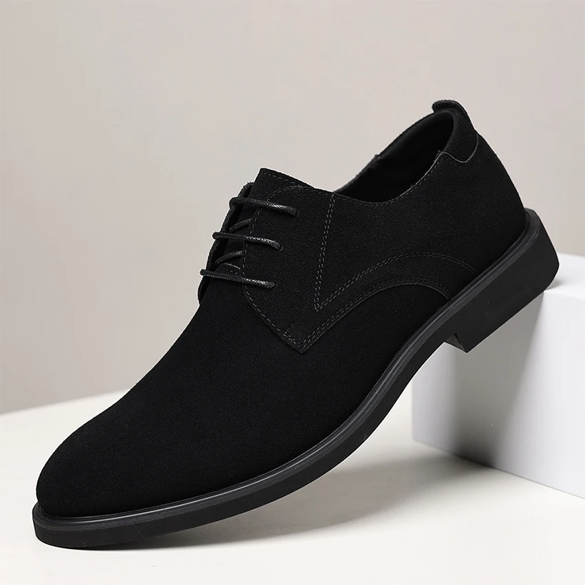Large Sizes (40–49) Suede Shoes for Business Men, Casual Lace-Up Formal Oxford Shoes for Men
Large Sizes (40–49) Suede Shoes for Business Men, Casual Lace-Up Formal Oxford Shoes for Men