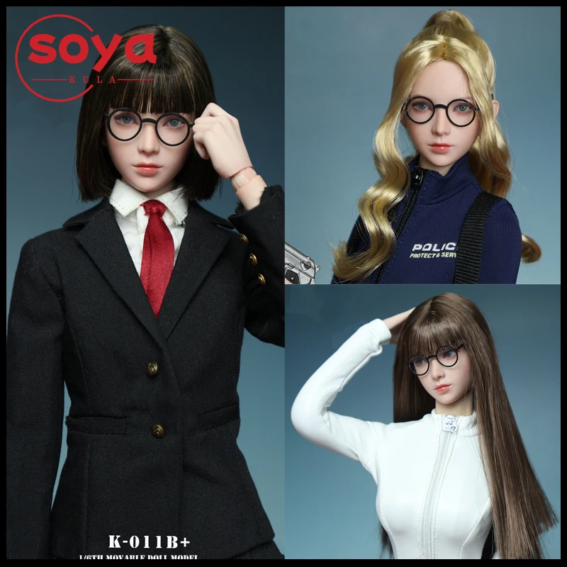 JKTOYS K-011 1/6 Asian Beauty Girl Carys Movable Eyes Head Sculpt with Glasses Head Carving Fit 12'' Soldier Action Figure Body
JKTOYS K-011 1/6 Asian Beauty Girl Carys Movable Eyes Head Sculpt with Glasses Head Carving Fit 12'' Soldier Action Figure Body