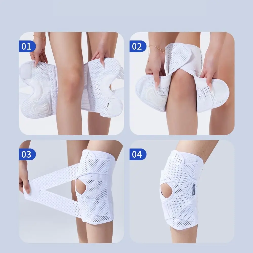 Cushion Pressure Knee Pads Patella Strap Adjustable Soft Sport Knee Wrap Pressurize Breathable Knee Patella Support
Cushion Pressure Knee Pads Patella Strap Adjustable Soft Sport Knee Wrap Pressurize Breathable Knee Patella Support