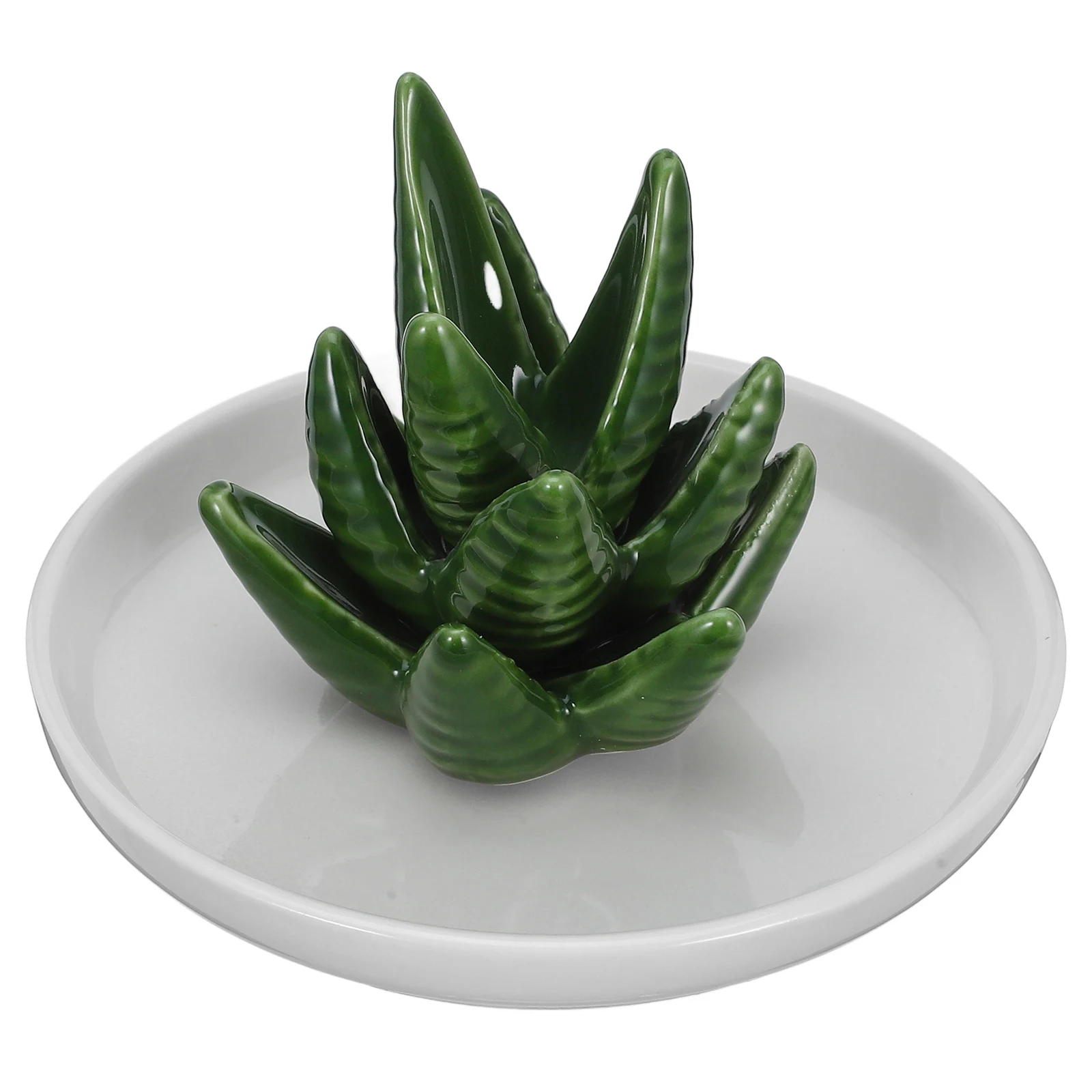 Ceramic Jewelry Tray Succulent Ring Holder Decorative Cactus Dish Plate Jewelry Storage Organizer for Bedroom Bathroom Dresser
Ceramic Jewelry Tray Succulent Ring Holder Decorative Cactus Dish Plate Jewelry Storage Organizer for Bedroom Bathroom Dresser