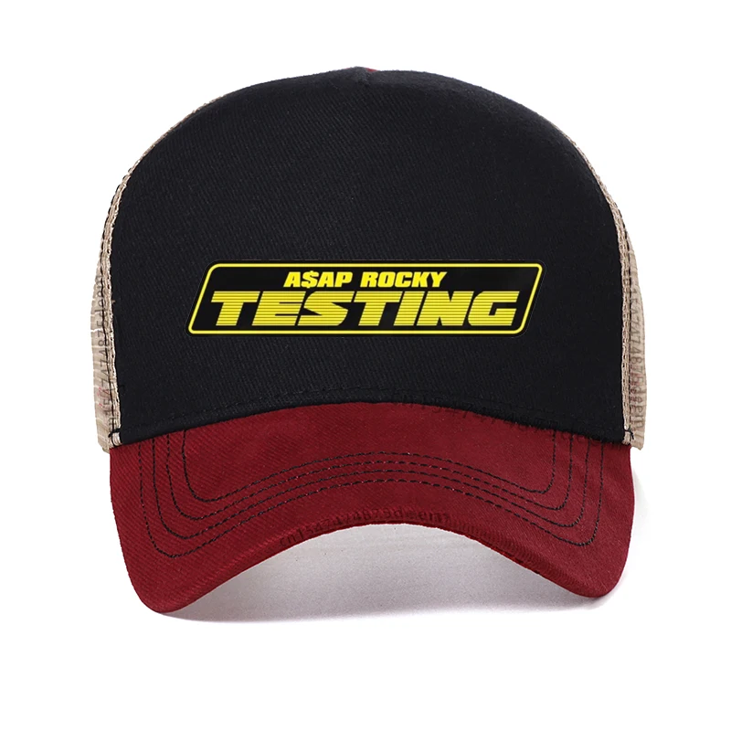 ASAP Mob Asap Rocky Rapper Testing Letter Printing baseball cap Hip Hop men Summer cool mesh trucker hat Snapback hats
ASAP Mob Asap Rocky Rapper Testing Letter Printing baseball cap Hip Hop men Summer cool mesh trucker hat Snapback hats