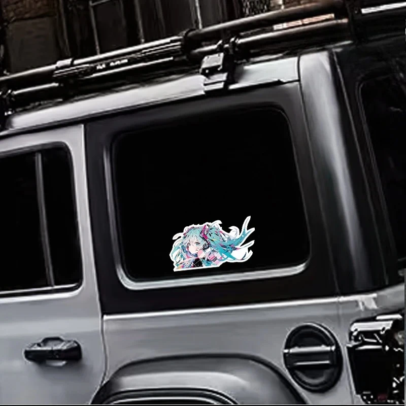 Hatsune Miku can be pasted with motorcycles, car body decorations, body stickers, Laptop sticker Scratch Covering Vinyl Decals
Hatsune Miku can be pasted with motorcycles, car body decorations, body stickers, Laptop sticker Scratch Covering Vinyl Decals