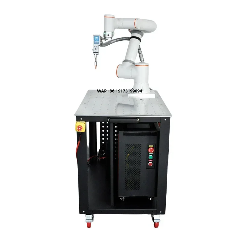 Cobot Welding Machine air Cooling Robot Welder Kit with Movable Welding Trolley
Cobot Welding Machine air Cooling Robot Welder Kit with Movable Welding Trolley