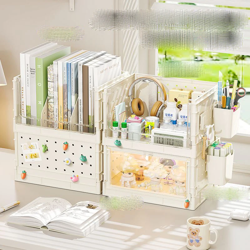 Hole Board Storage Rack Desktop Storage Box Vertical Bookshelf With/No Hook Storage Box Multifunctional Layer Storage Rack ZE744
Hole Board Storage Rack Desktop Storage Box Vertical Bookshelf With/No Hook Storage Box Multifunctional Layer Storage Rack ZE744