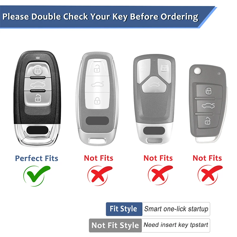 Fashionable Key Cover Shell Fob Car Key Accessories for Audi A4L A5 A6 A7 S5 Factory Sales Carbon Fiber Smart Key Case
Fashionable Key Cover Shell Fob Car Key Accessories for Audi A4L A5 A6 A7 S5 Factory Sales Carbon Fiber Smart Key Case