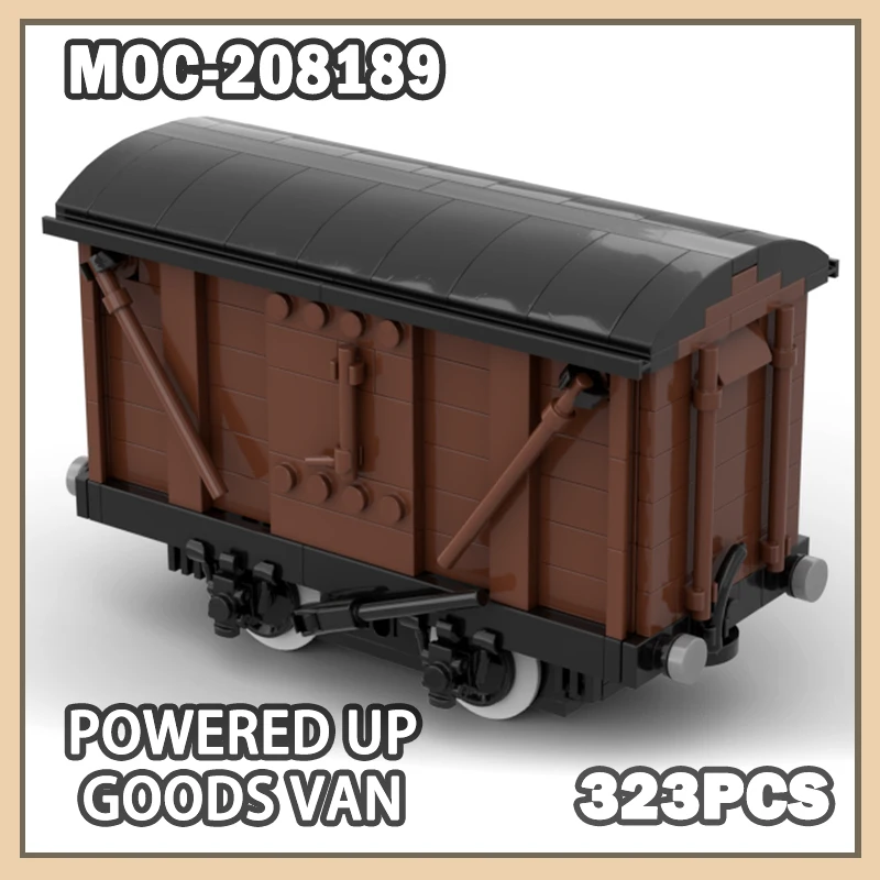 MOC-208189 Powered Up Goods Van Building Block Model Brick High Compatibility Small Particle Assemble Birthday Gifts 323PCS
MOC-208189 Powered Up Goods Van Building Block Model Brick High Compatibility Small Particle Assemble Birthday Gifts 323PCS