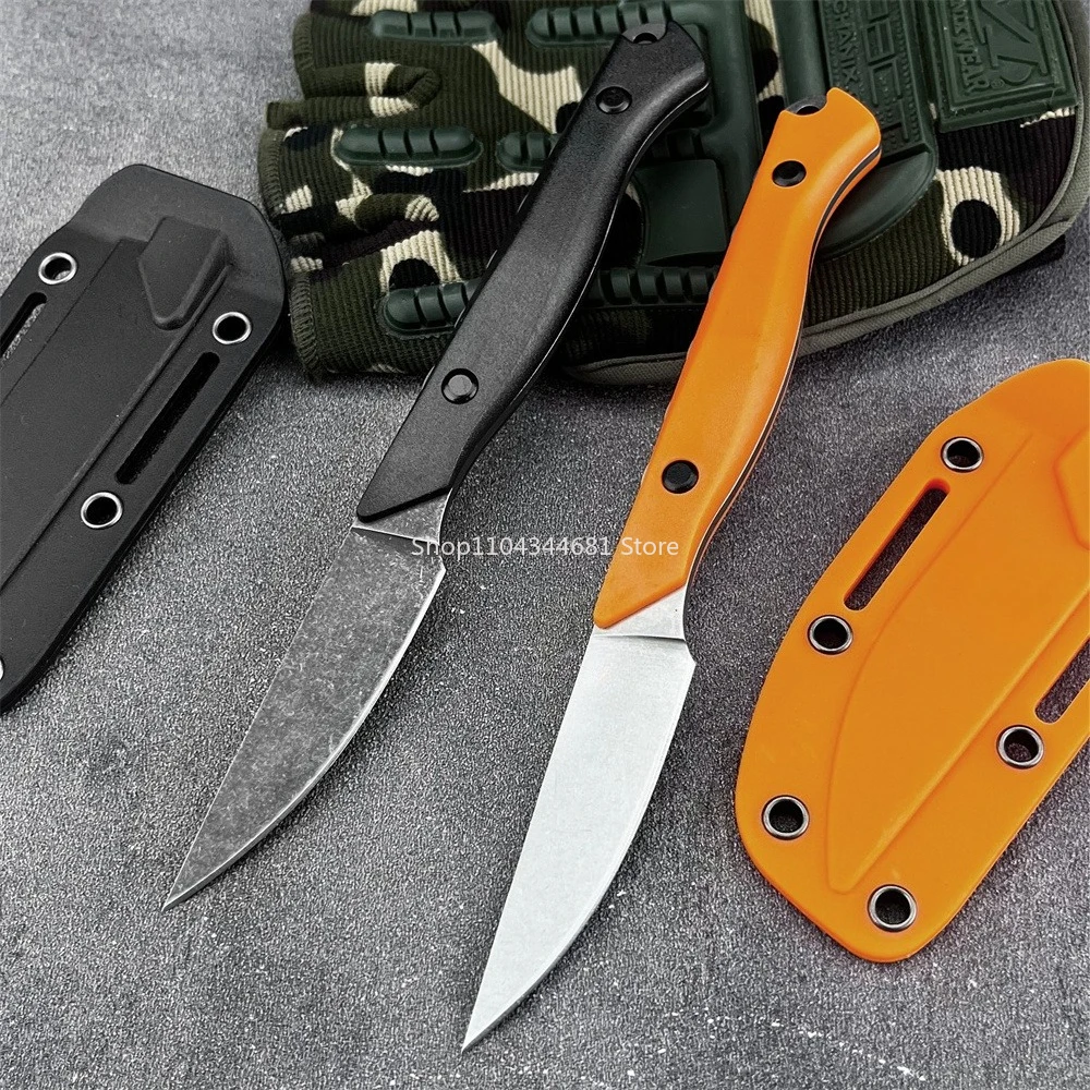 BM 15700 Small Straight Knife CPM-154 Steel Fixed Blade Portable Outdoor Fruit Knife with Sheath Camping Fishing Utility Tool
BM 15700 Small Straight Knife CPM-154 Steel Fixed Blade Portable Outdoor Fruit Knife with Sheath Camping Fishing Utility Tool