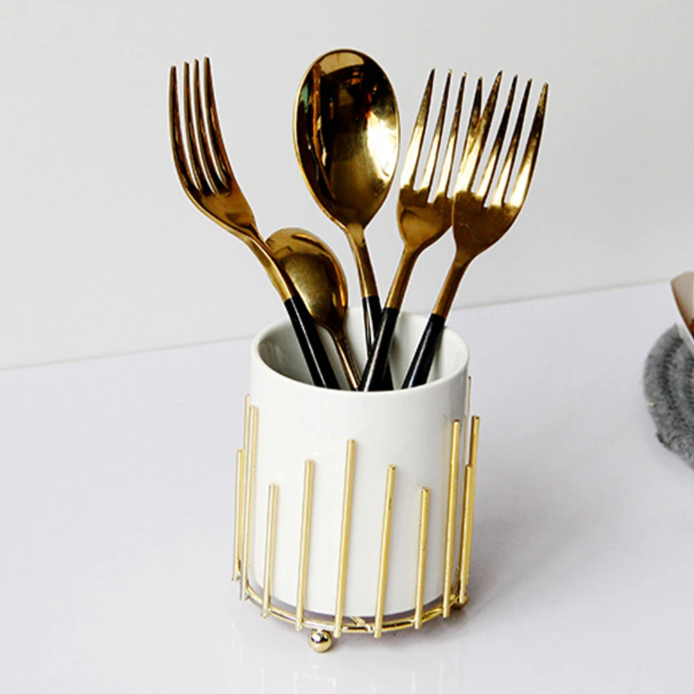 Ceramic Utensil Holder Kitchen Cutlery Storage Box for Chopsticks Spoons Forks Knives Desk Organizer Container Kitchen
Ceramic Utensil Holder Kitchen Cutlery Storage Box for Chopsticks Spoons Forks Knives Desk Organizer Container Kitchen