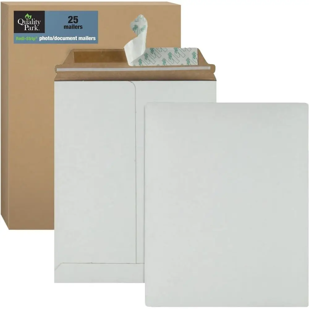 Rigid Photo Document Mailer with Recycled Fiberboard, 9x11.5 Inches, 25 Pack
Rigid Photo Document Mailer with Recycled Fiberboard, 9x11.5 Inches, 25 Pack