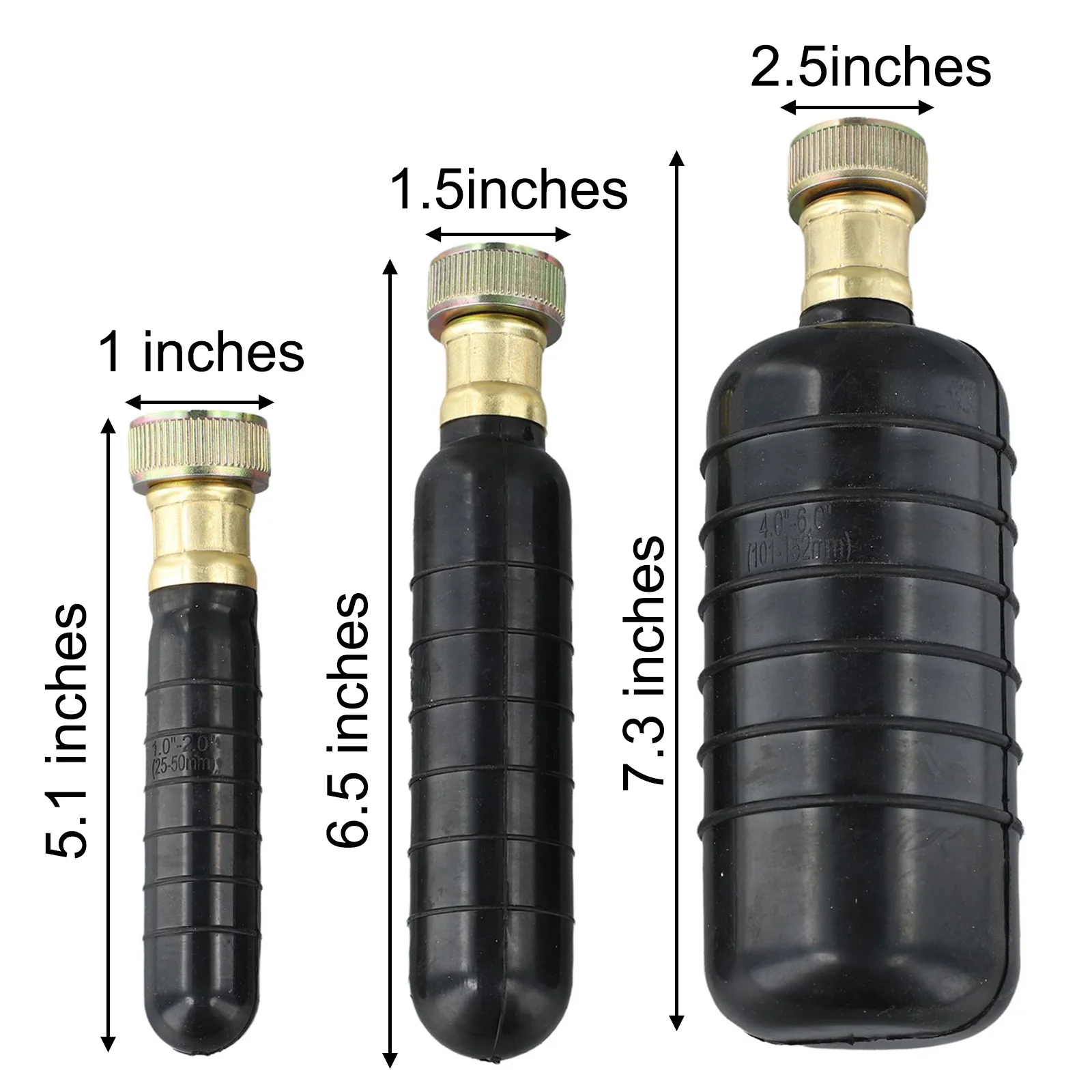 Effective Pipe Blockage Solution Rubber Drain Bladders Use With Diameters From 1 To 6 Inches Drain Cleaning Kit
Effective Pipe Blockage Solution Rubber Drain Bladders Use With Diameters From 1 To 6 Inches Drain Cleaning Kit