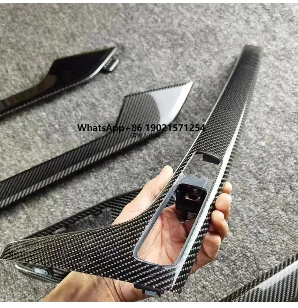 7pcs Carbon Fiber Gear Shift Decor Frame Interior Door Panel Trim for A4 B9 A5 S5 S4 2017-2025 Car Interior Accessories
7pcs Carbon Fiber Gear Shift Decor Frame Interior Door Panel Trim for A4 B9 A5 S5 S4 2017-2025 Car Interior Accessories