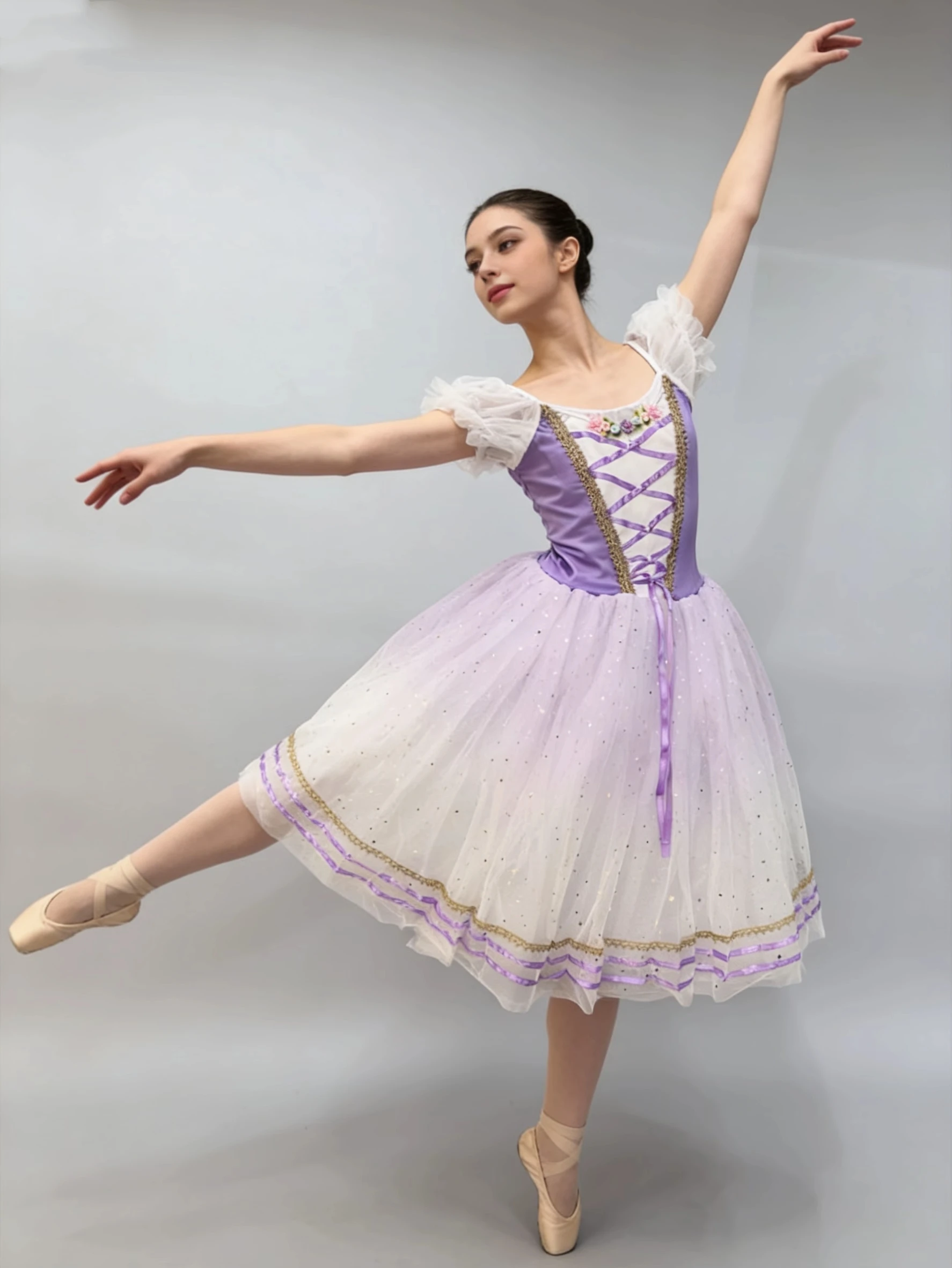 Adult Women Romantic Tutus Ballerina Dress Dance Costumes Girls Professional Ballet Dance Purple Sequin Tulle Ballet Dress
Adult Women Romantic Tutus Ballerina Dress Dance Costumes Girls Professional Ballet Dance Purple Sequin Tulle Ballet Dress