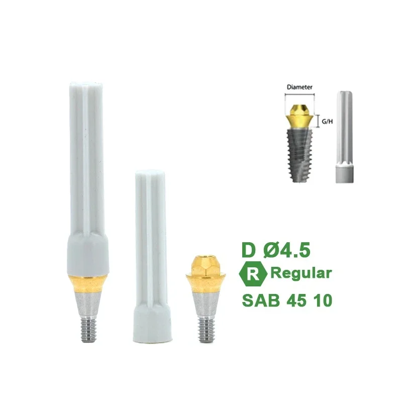 10Pcs Dental Prosthetic Components for Dentium: Conical Abutments, Lab Analogs, Immediate Load Bases, & Transfer Copings.
10Pcs Dental Prosthetic Components for Dentium: Conical Abutments, Lab Analogs, Immediate Load Bases, & Transfer Copings.