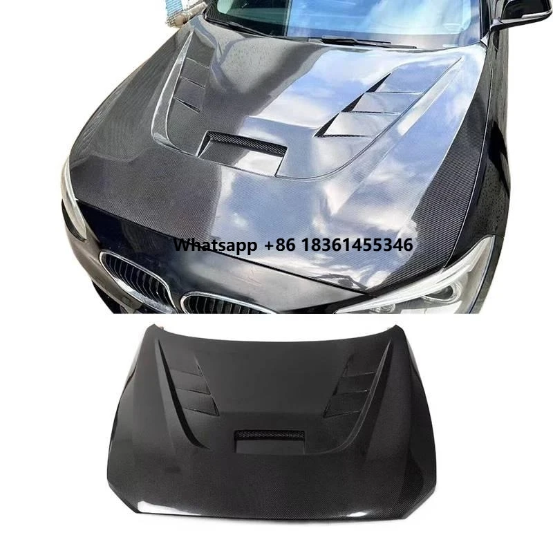 Carbon Fiber Engine Hood Bonnet Style Racing Performance F20 F21 116i 118i 120i 125i M135i 2012-2019
Carbon Fiber Engine Hood Bonnet Style Racing Performance F20 F21 116i 118i 120i 125i M135i 2012-2019