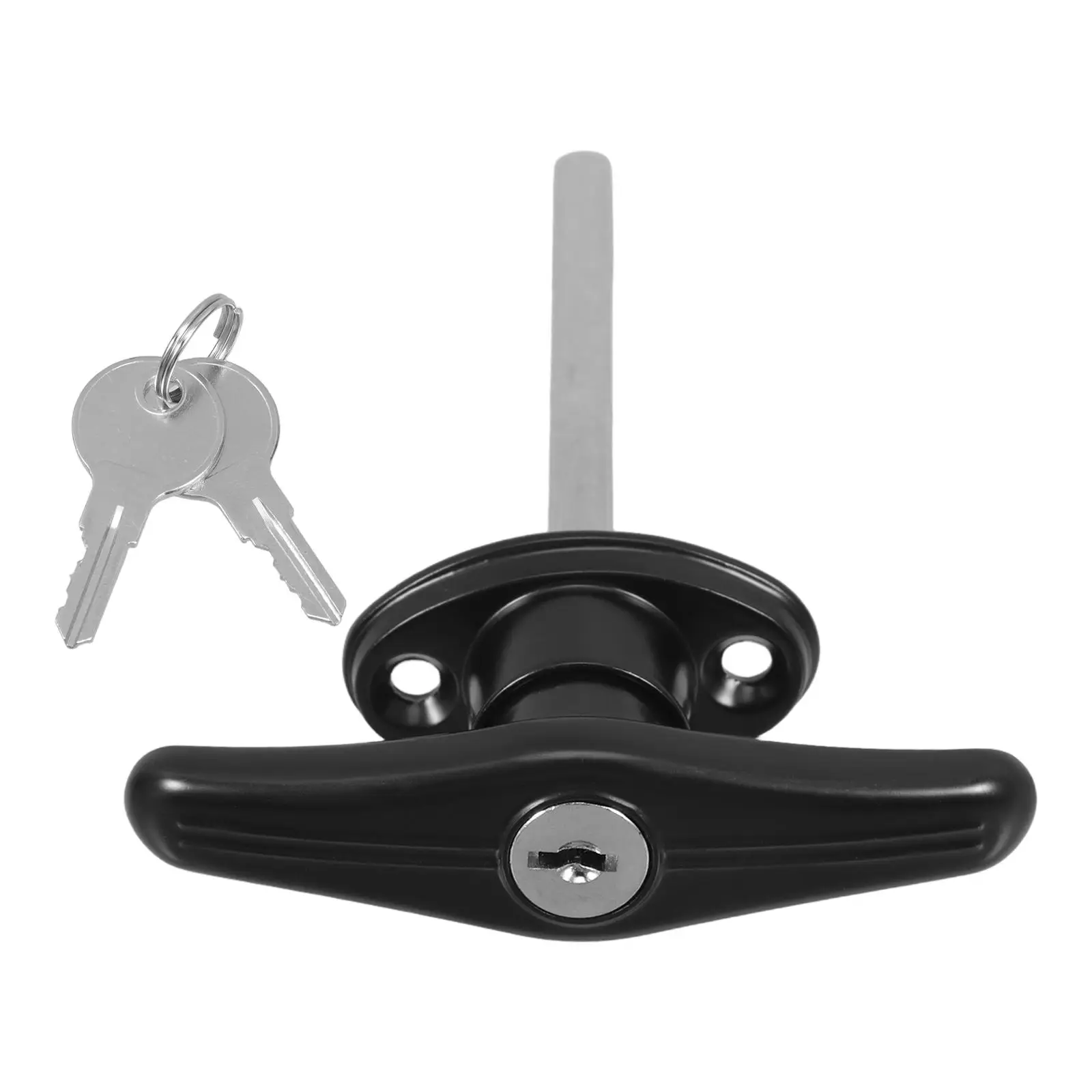 T-Shaped Hand Lock Zinc Alloy Garage Handle Keyed T-Handle Spring Hardware Replacement Shed Door Lock Kit Universal Locking
T-Shaped Hand Lock Zinc Alloy Garage Handle Keyed T-Handle Spring Hardware Replacement Shed Door Lock Kit Universal Locking