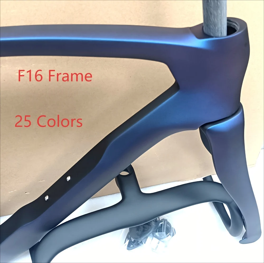 Newest 2025 Customized Bicycle Carbon Frame F16 Carbon Road Bike Frameset Disc Brake Size 43-57.5cm XDB Shipping Available
Newest 2025 Customized Bicycle Carbon Frame F16 Carbon Road Bike Frameset Disc Brake Size 43-57.5cm XDB Shipping Available