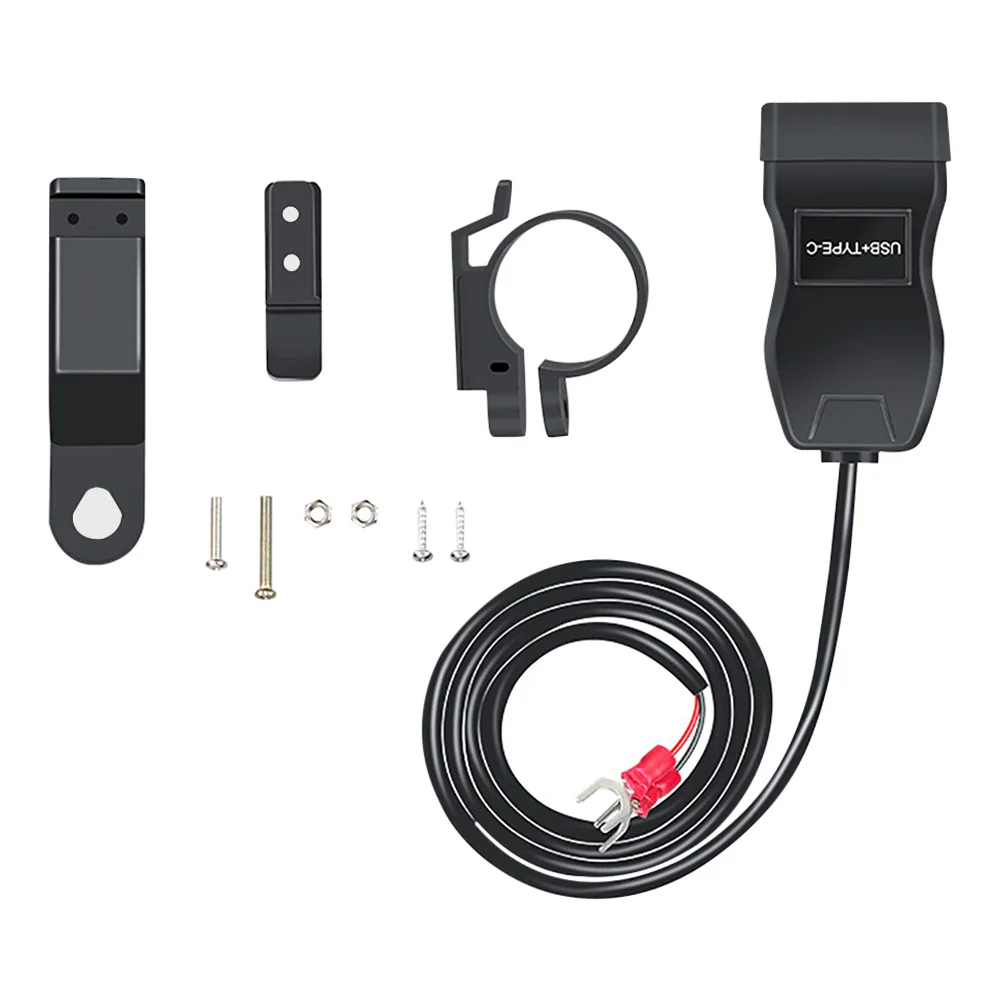 NEW Universal Motorcycle USB Charger QC3.0 Handlebar Fast Charging Waterproof 12V Socket Adapter With Voltmeter Motorcycle Tools
NEW Universal Motorcycle USB Charger QC3.0 Handlebar Fast Charging Waterproof 12V Socket Adapter With Voltmeter Motorcycle Tools