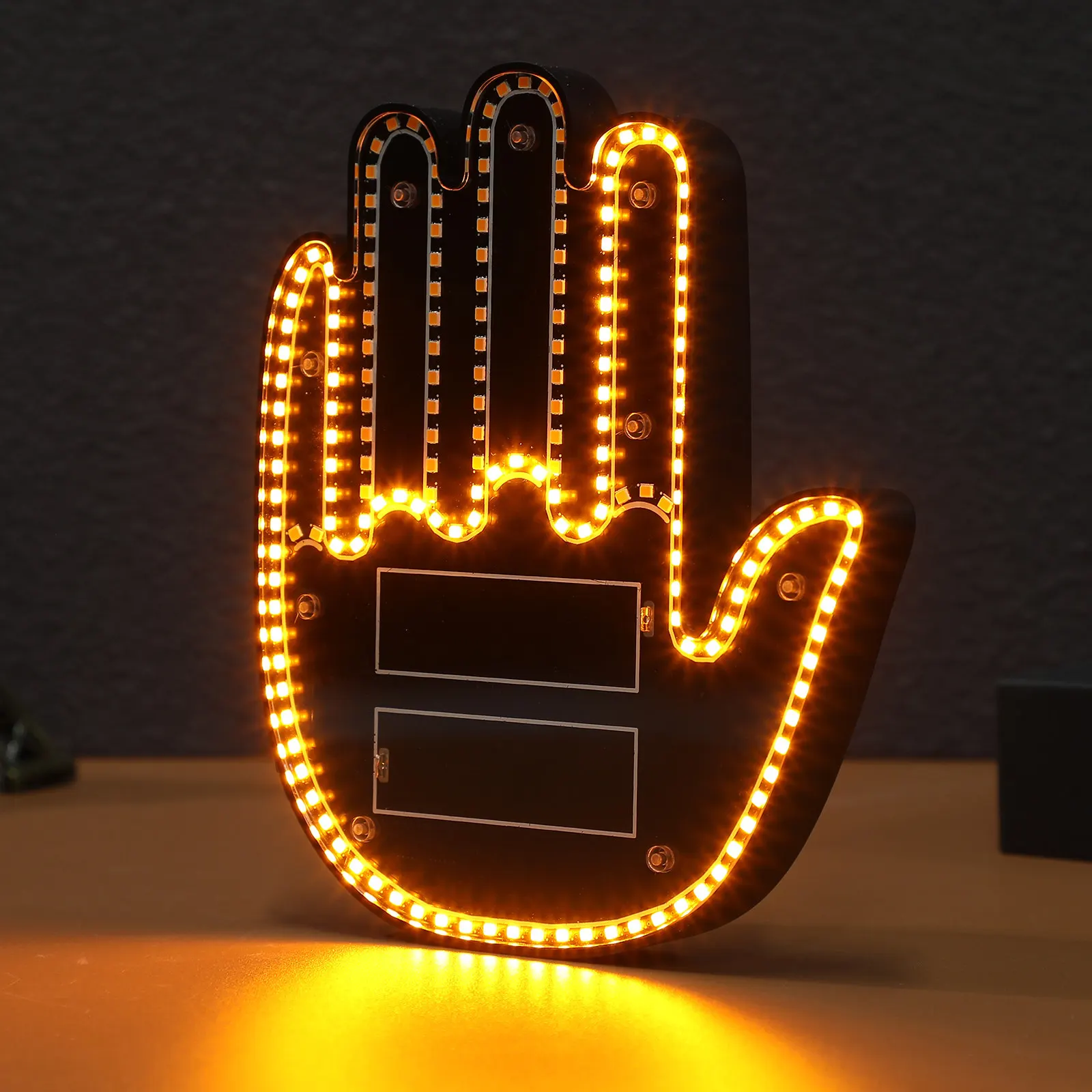 Car Finger Light Hand Gesture LED Adjustable Gesture Turn Signal Light Up Sign for Car Window Truck Accessories for Men
Car Finger Light Hand Gesture LED Adjustable Gesture Turn Signal Light Up Sign for Car Window Truck Accessories for Men