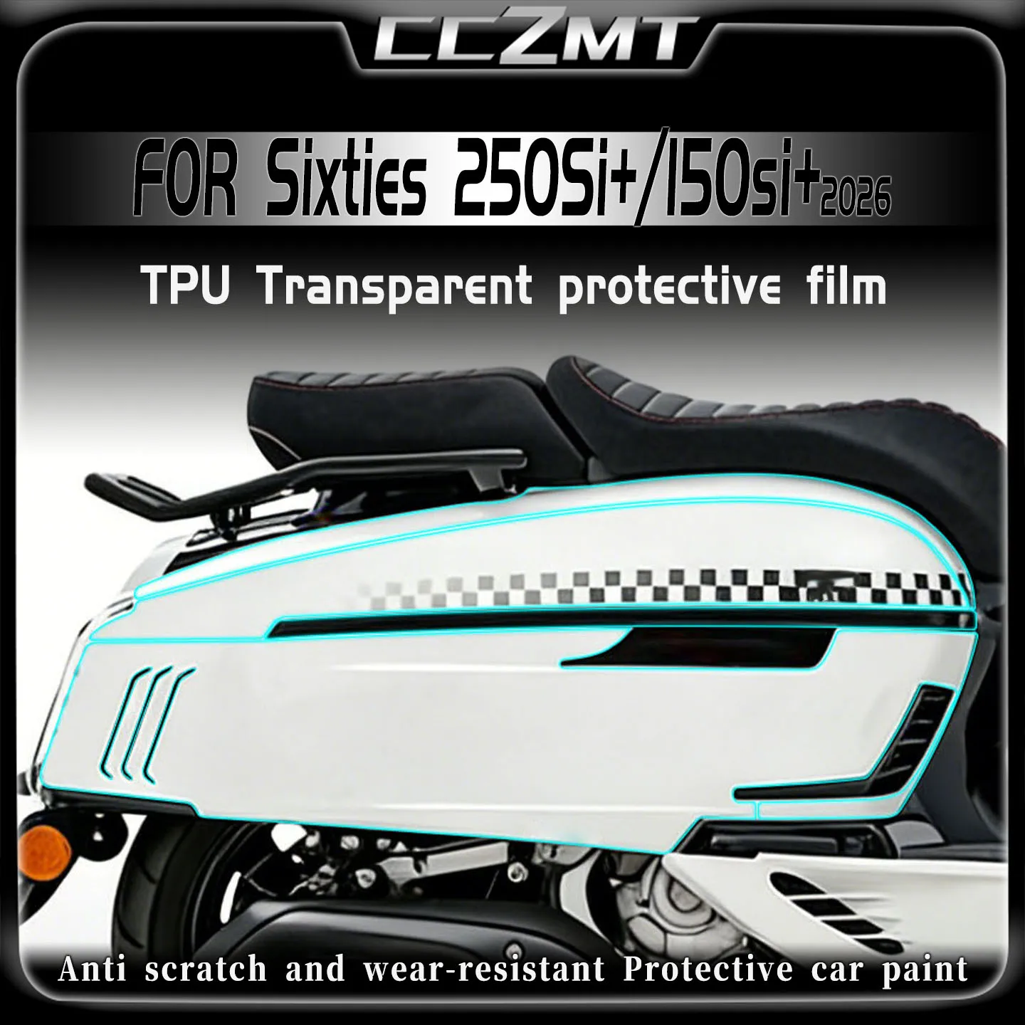 For Victoria Sixties 250Si+ Sixties 150si+ 2026 transparent invisible car cover body anti scratch protection sticker accessories
For Victoria Sixties 250Si+ Sixties 150si+ 2026 transparent invisible car cover body anti scratch protection sticker accessories