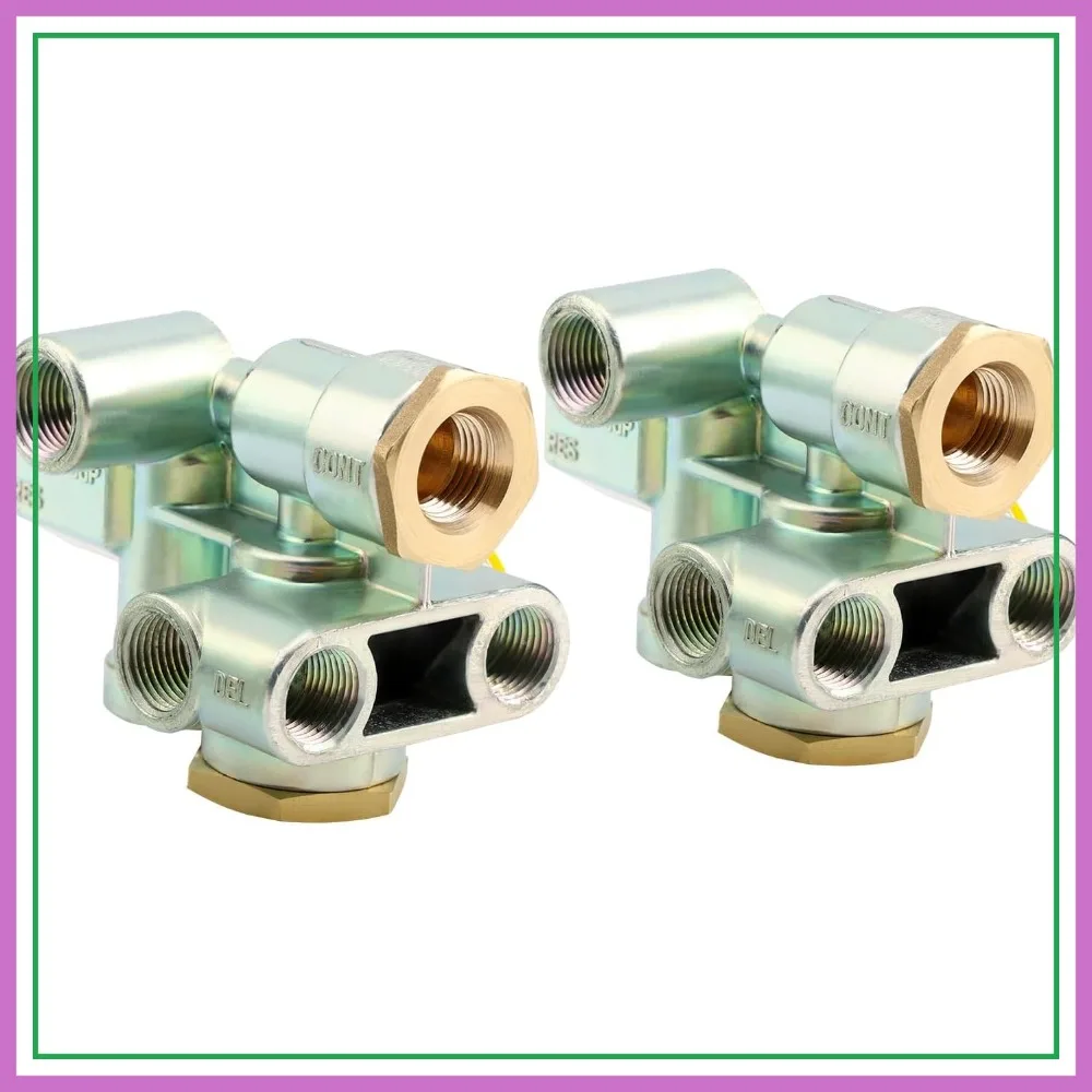 110500 Sealco Spring Brake Control Valve 2 pcs, Trailer 3/8" Ports Priority Valve, Emergency Stop Priority Parking
110500 Sealco Spring Brake Control Valve 2 pcs, Trailer 3/8" Ports Priority Valve, Emergency Stop Priority Parking