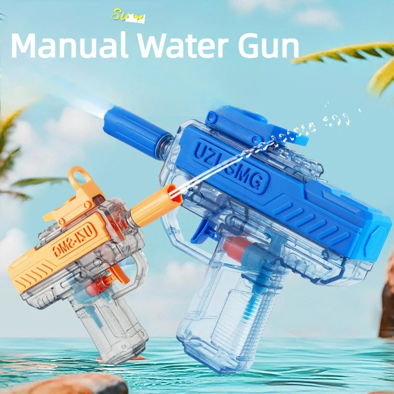 Summer Manual Water Gun Non Electric Pistol High-pressure Automatic Shooting Watergun Beach Outdoor Toy for Kid Birthday Gift
Summer Manual Water Gun Non Electric Pistol High-pressure Automatic Shooting Watergun Beach Outdoor Toy for Kid Birthday Gift