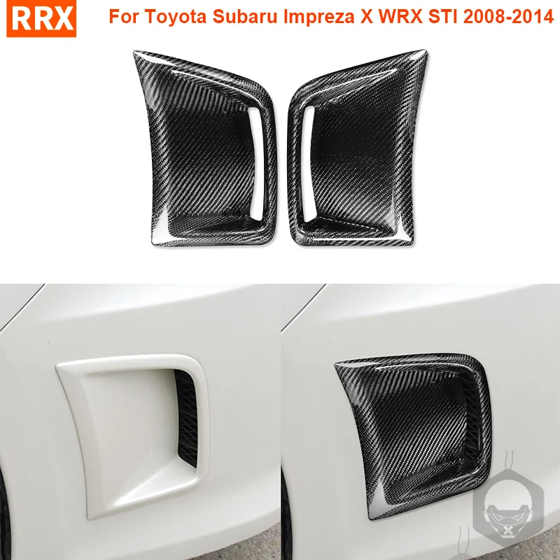 Front Bumper Left Right Tuyeres Air Outlet For Toyota Subaru Impreza Ten Generation WRX STI 2008-2014 Real Carbon Fiber Trim
Front Bumper Left Right Tuyeres Air Outlet For Toyota Subaru Impreza Ten Generation WRX STI 2008-2014 Real Carbon Fiber Trim