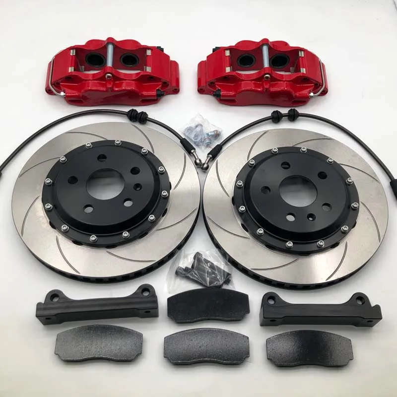 Jekit High Performance Big Auto Brake System 5200 Brake Kit 4 Pot Brake Caliper Kit for VW Mk2 Golf Mk5 Mk6 Mk7 GTI R32 Custom
Jekit High Performance Big Auto Brake System 5200 Brake Kit 4 Pot Brake Caliper Kit for VW Mk2 Golf Mk5 Mk6 Mk7 GTI R32 Custom