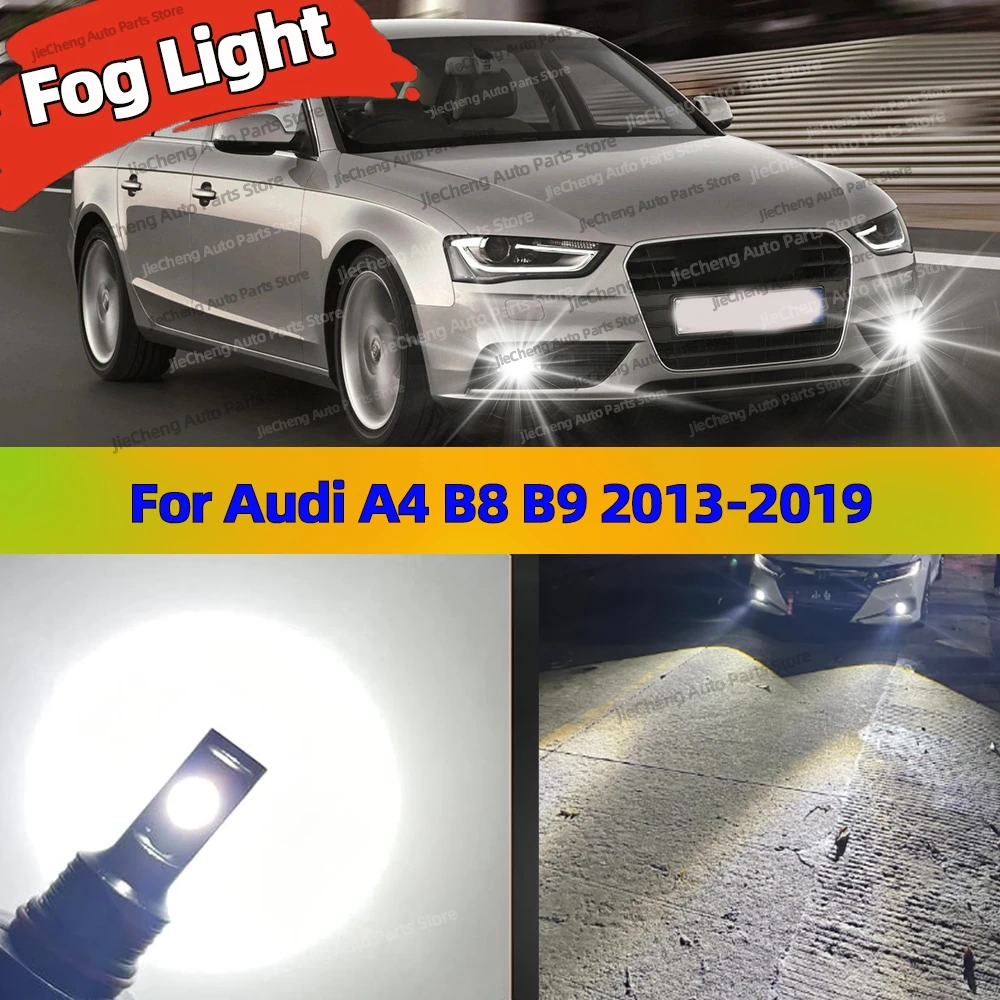 6000K LED Front Fog Lamp 12V Car Fog Light H8 H11 H16JP Plug and Play For Audi A4 B8 B9 2013 2014 2015 2016 2017 2018 2019
6000K LED Front Fog Lamp 12V Car Fog Light H8 H11 H16JP Plug and Play For Audi A4 B8 B9 2013 2014 2015 2016 2017 2018 2019