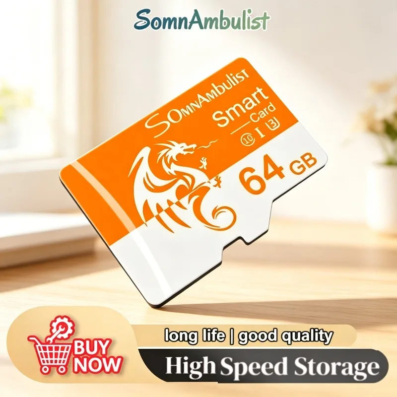 SomnAmbulist TF Card C10 U3 A1 32GB 64GB High Speed Mini TF Card Memory Card for Drone Audio Surveillance Device
SomnAmbulist TF Card C10 U3 A1 32GB 64GB High Speed Mini TF Card Memory Card for Drone Audio Surveillance Device