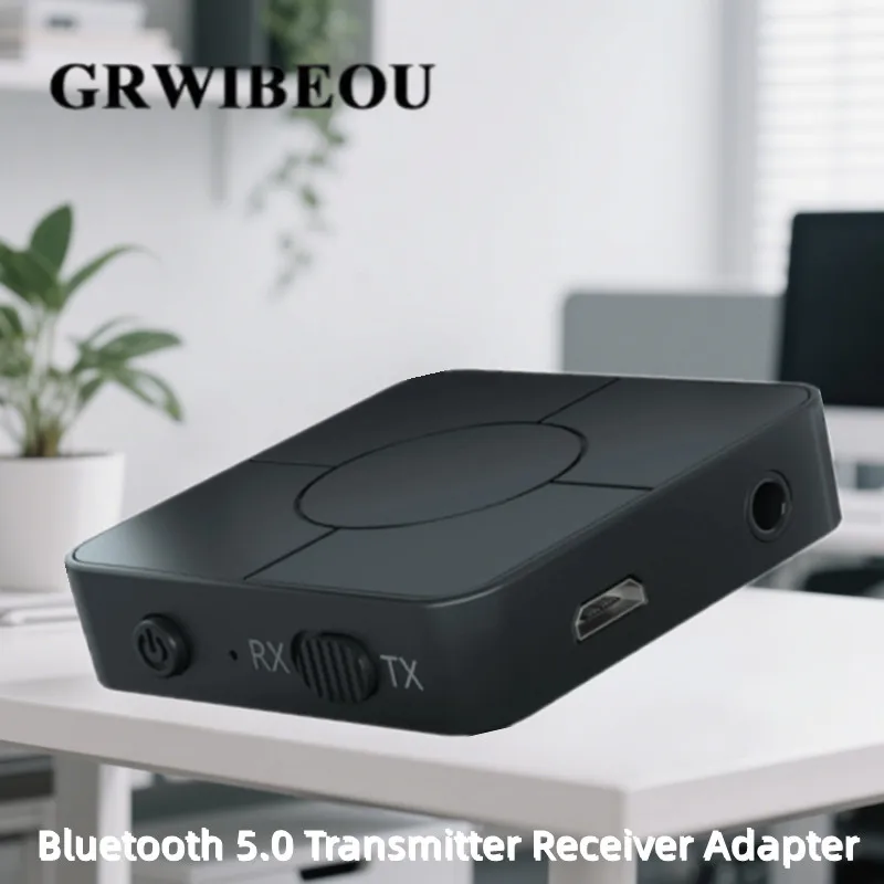 Bluetooth 5.0 Transmitter Receiver Wireless Audio Adapter Low Latency RCA 3.5mm AUX for TV PC Car Home Stereo Speaker System 
Bluetooth 5.0 Transmitter Receiver Wireless Audio Adapter Low Latency RCA 3.5mm AUX for TV PC Car Home Stereo Speaker System