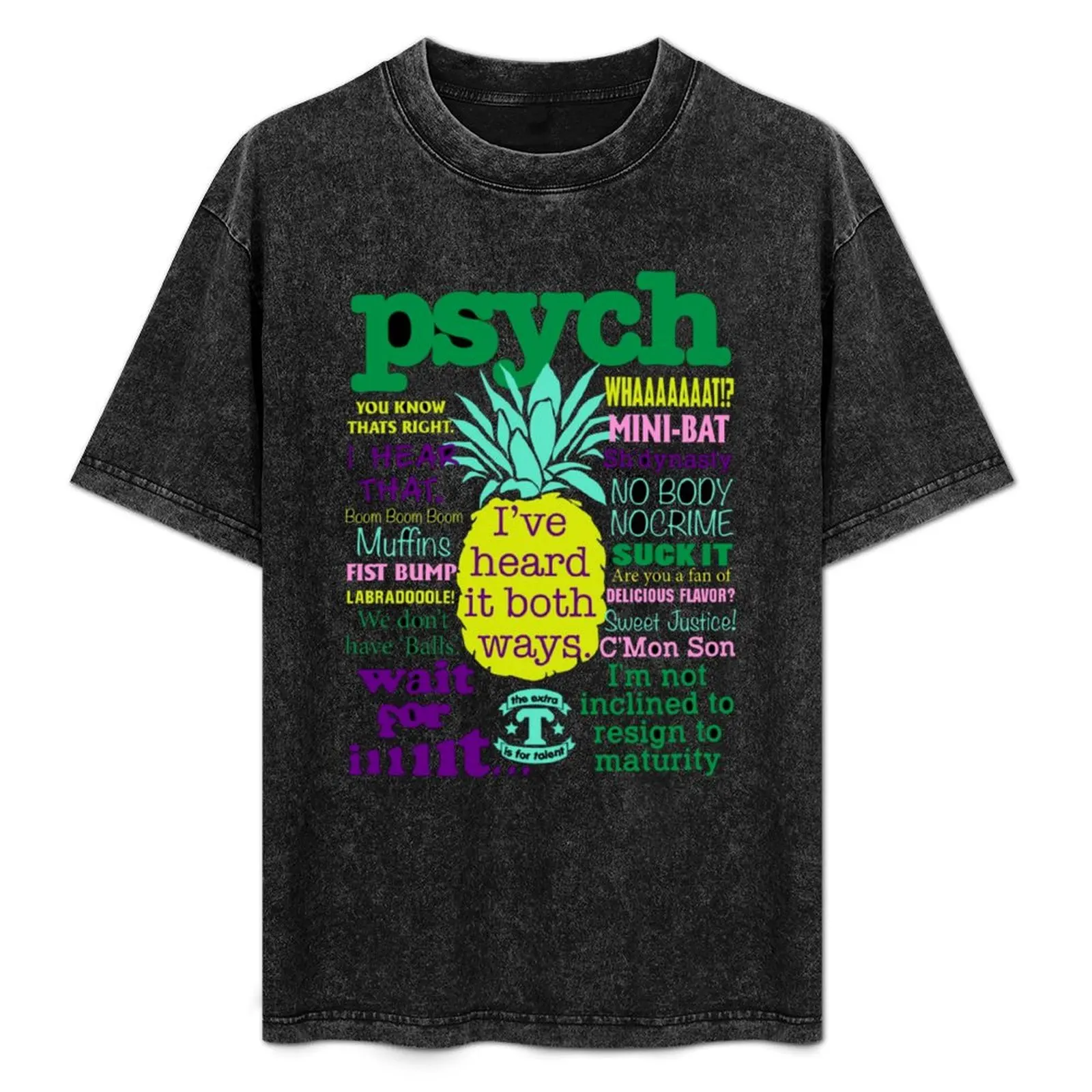 Psych Psych Tv Juliet Ohara Psychic Detective Henry Spencer - Psych Quote T-Shirt Big Size Crew Neck T-Shirt
Psych Psych Tv Juliet Ohara Psychic Detective Henry Spencer - Psych Quote T-Shirt Big Size Crew Neck T-Shirt