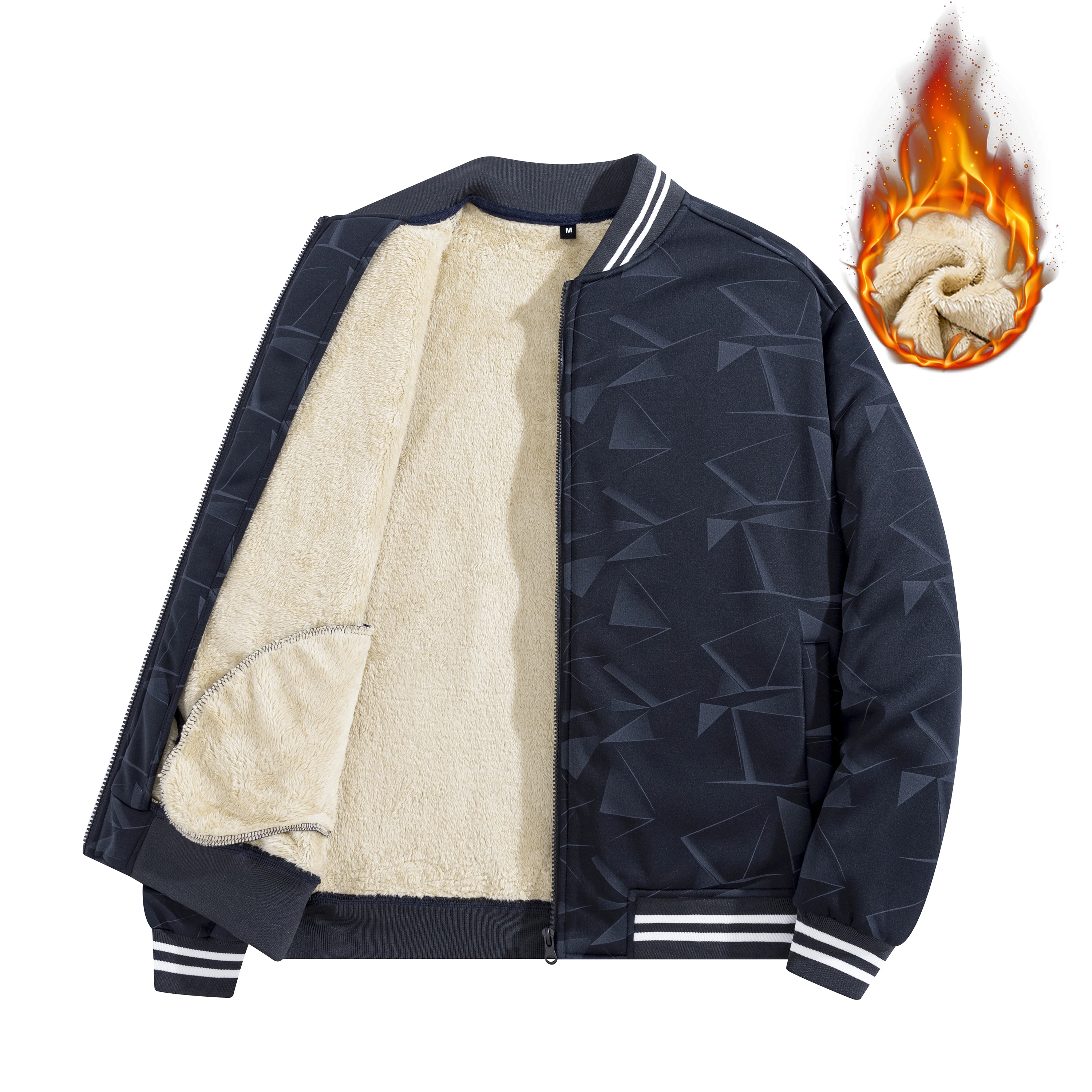Brand Winter Fleece Jacket Men's Casual Thickened Wool Jacket high quality Design Warm Fashion Outdoor windproof Baseball coat
Brand Winter Fleece Jacket Men's Casual Thickened Wool Jacket high quality Design Warm Fashion Outdoor windproof Baseball coat