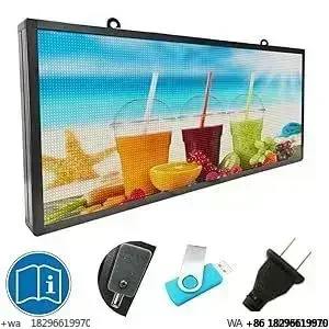 Indoor Outdoor LED Rolling Advertising Sign P6/P10 for Retail Store Shop Door Bar
Indoor Outdoor LED Rolling Advertising Sign P6/P10 for Retail Store Shop Door Bar