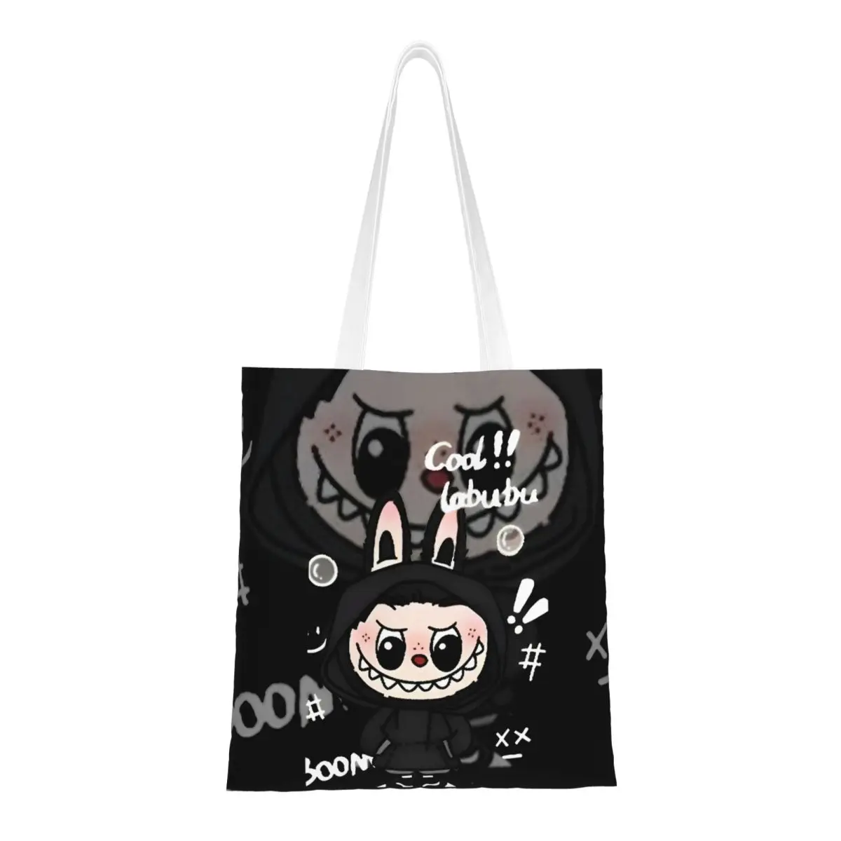 Cool LABUBU Canvas Tote Bag Reusable Large Capacity Grocery Bag for Women Travel Bags
Cool LABUBU Canvas Tote Bag Reusable Large Capacity Grocery Bag for Women Travel Bags