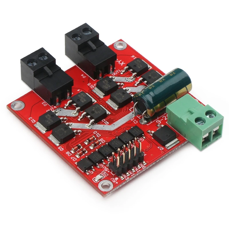 1 Pc Red 7A 160W High Quality Motor Drive Module 12V 24V Dual Channel DC Motor Driver Module
1 Pc Red 7A 160W High Quality Motor Drive Module 12V 24V Dual Channel DC Motor Driver Module