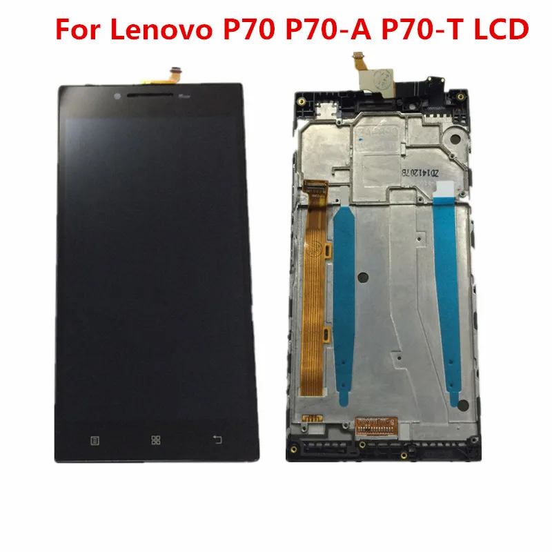 5.0 inch For Lenovo P70 LCD Display Touch Screen Digitizer Assembly For Lenovo P70A Display with Frame P70-A P70-T LCD Replace
5.0 inch For Lenovo P70 LCD Display Touch Screen Digitizer Assembly For Lenovo P70A Display with Frame P70-A P70-T LCD Replace