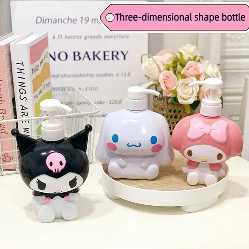 Creative Sanrio Cinnamoroll Kuromi My Melody Cartoon Shampoo Conditioner Bottle Dispenser Refillable Containers Liquid Soap Box
Creative Sanrio Cinnamoroll Kuromi My Melody Cartoon Shampoo Conditioner Bottle Dispenser Refillable Containers Liquid Soap Box