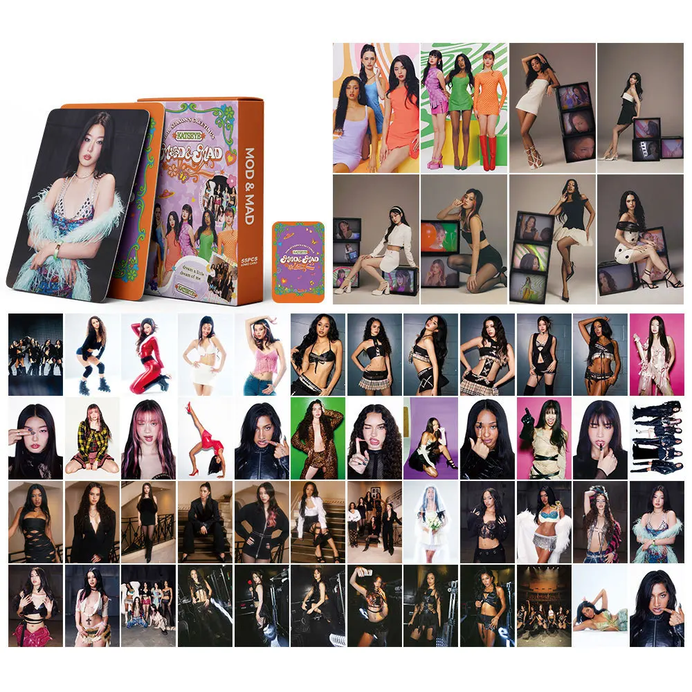 KATSEYE New 2026 Small Card Mod&Mad Peripheral Album Decoration Supporting Commemorative Lomo Card 55PCS
KATSEYE New 2026 Small Card Mod&Mad Peripheral Album Decoration Supporting Commemorative Lomo Card 55PCS